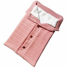 Load image into Gallery viewer, Baby Swaddle Knit Wool Sleeping Bag