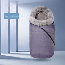 Load image into Gallery viewer, Newborn Baby Winter Warm Button Swaddle Wrap Sleeping Bag