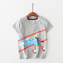 Load image into Gallery viewer, Baby Boys Summer Multicoloured T Shirt Cotton Short Sleeve 2-8 Years - smilybee