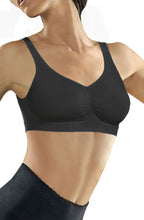 Load image into Gallery viewer, Control Body 110621 Medium Compression Push Up Bra Nero