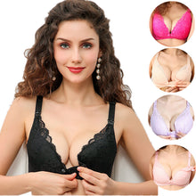 Load image into Gallery viewer, BreastFeeding Bra Lace Cotton Maternity Nursing bra