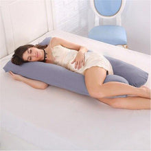 Load image into Gallery viewer, Comfortable Multicolour Full Body Maternity Pillow U-Shaped - smilybee