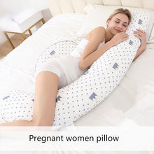 Load image into Gallery viewer, Multifunction Pregnancy Body Pillow H-Shaped Cotton - smilybee