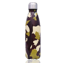 Load image into Gallery viewer, 500 ml Camouflage Type Stainless Steel Sports Water Bottle - smilybee