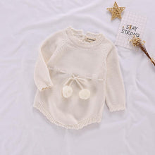 Load image into Gallery viewer, Knitted Baby Rompers Long-sleeve-Spring/Summer - smilybee