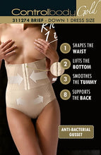 Load image into Gallery viewer, Control Body 311274 Corset Shaping Brief Skin
