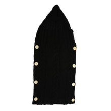 Load image into Gallery viewer, Baby Crochet Knitted Hoodie Blanket Sleeping Bag