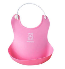 Load image into Gallery viewer, Baby Infant Toddler Waterproof Silicone Bib - smilybee