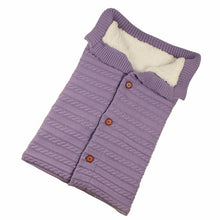 Load image into Gallery viewer, Baby Swaddle Knit Wool Sleeping Bag