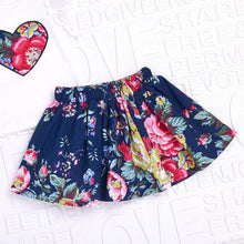 Load image into Gallery viewer, 3Pcs Baby Girl Clothes Floral Print Lace Tops+Print Skirt +Bow HeadbandsClothes Outfits Set