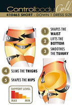 Load image into Gallery viewer, Control Body 410465 Shaping Short Skin