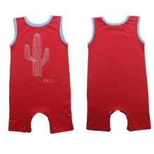Load image into Gallery viewer, Baby Boys Romper Girls Summer Sleeveless Jumpsuit Cactus Letter Printing Infant Newborn Clothes Tiny Cottons Rompers - smilybee