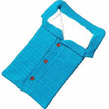 Load image into Gallery viewer, Baby Swaddle Knit Wool Sleeping Bag
