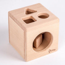 Load image into Gallery viewer, Kids Wooden Shape Sorter Cube Educational Montessori Toys - smilybee