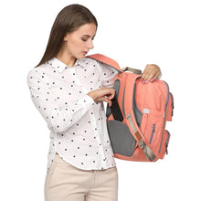 Load image into Gallery viewer, Large Capacity Waterproof Baby Diaper Travel Backpack - smilybee