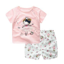 Load image into Gallery viewer, 2pcs Baby Boys Clothing Sets Summer Cotton - smilybee