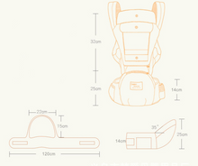 Load image into Gallery viewer, Ergonomic Baby Kangaroo Breathable Baby Carrier/Wrap - smilybee