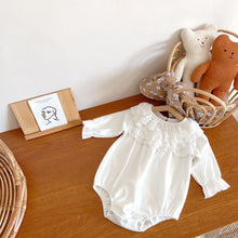 Load image into Gallery viewer, Baby Girl Doll Collar Romper