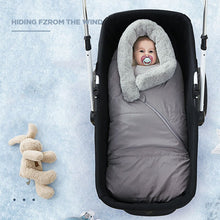 Load image into Gallery viewer, Newborn Baby Winter Warm Button Swaddle Wrap Sleeping Bag
