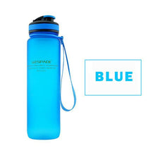 Load image into Gallery viewer, Water Bottles 650ml 1000ml Capacity Drinking Water Portable Plastic Protein Shaker My Sport Drink Bottle - smilybee