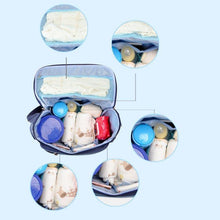 Load image into Gallery viewer, Maternity Bag For Baby Care Diaper Bag on Stroller For Travel Mom Handbag Solid Large Capacity Mommy Nappy Bag - smilybee