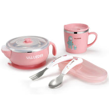 Load image into Gallery viewer, Stainless Steel Baby Feeding set As Gift Box - smilybee