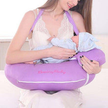 Load image into Gallery viewer, Breastfeeding Pillow Multifunctional Nursing Pillow Newborn Baby Feeding U-shaped Pillow Pregnant Woman Waist Comfort Cushion - smilybee