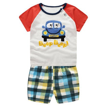 Load image into Gallery viewer, 2pcs Baby Boys Clothing Sets Summer Cotton - smilybee