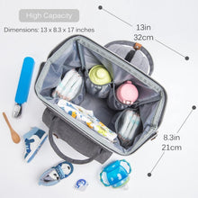 Load image into Gallery viewer, Alameda Multi-function Mummy Maternity Bag - smilybee