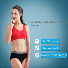Load image into Gallery viewer, Womens Sport Bra Fitness Yoga Running Vest Underwear Padded Crop Tops Underwear 7 Colors No Wire rim Bras - smilybee