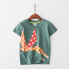 Load image into Gallery viewer, Baby Boys Summer Multicoloured T Shirt Cotton Short Sleeve 2-8 Years - smilybee