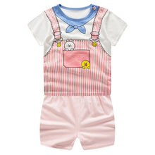 Load image into Gallery viewer, 2pcs Baby Boys Clothing Sets Summer Cotton - smilybee