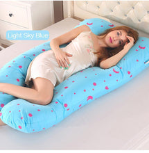 Load image into Gallery viewer, Maternity Nursing Pillow for Side Sleeper Pregnant Women - smilybee