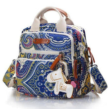 Load image into Gallery viewer, Multifunction Diaper Bag Backpack with Horse Ornament - smilybee