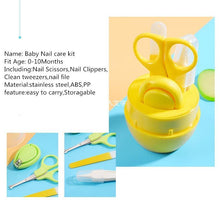 Load image into Gallery viewer, 4-in-1 Baby Grooming, Manicure and Pedicure kit - smilybee