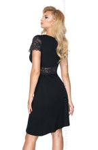 Load image into Gallery viewer, Irall Cameron Nightdress Black 2XL-5XL