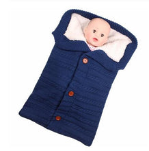 Load image into Gallery viewer, Baby Swaddle Knit Wool Sleeping Bag