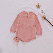 Load image into Gallery viewer, Knitted Baby Rompers Long-sleeve-Spring/Summer - smilybee