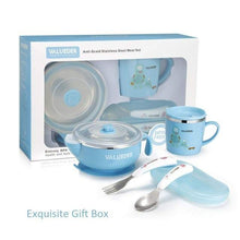 Load image into Gallery viewer, Stainless Steel Baby Feeding set As Gift Box - smilybee