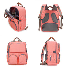 Load image into Gallery viewer, Large Capacity Waterproof Baby Diaper Travel Backpack - smilybee