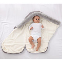Load image into Gallery viewer, Newborn Baby Winter Warm Button Swaddle Wrap Sleeping Bag