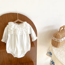Load image into Gallery viewer, Baby Girl Doll Collar Romper