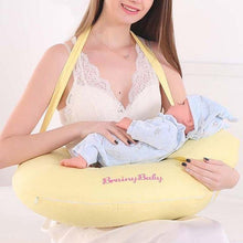 Load image into Gallery viewer, Breastfeeding Pillow Multifunctional Nursing Pillow Newborn Baby Feeding U-shaped Pillow Pregnant Woman Waist Comfort Cushion - smilybee