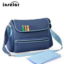 Load image into Gallery viewer, Maternity Bag For Baby Care Diaper Bag on Stroller For Travel Mom Handbag Solid Large Capacity Mommy Nappy Bag - smilybee