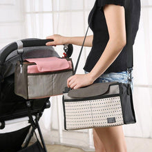 Load image into Gallery viewer, Multifunctional Stroller Organizer Mummy Diaper Bag Waterproof - smilybee