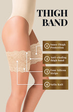 Load image into Gallery viewer, Gabriella Lace Thigh Band 509 Ivory