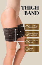 Load image into Gallery viewer, Gabriella Mesh Thigh Band 511 Black