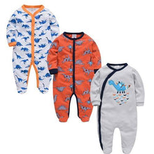 Load image into Gallery viewer, 3 pcs/lot Baby Long SleeveSoft Cotton Boys Clothes - smilybee