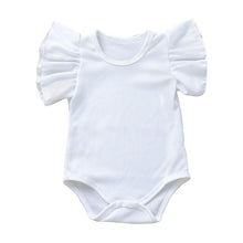 Load image into Gallery viewer, Newborn Baby Girl Cotton Short Sleeve Bodysuit - smilybee