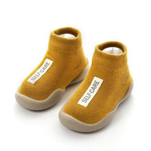 Load image into Gallery viewer, Unisex Baby Shoes First Shoes Baby Walkers Toddler First Walker Baby Girl Kids Soft Rubber Sole Baby Shoe Knit Booties Anti-slip - smilybee